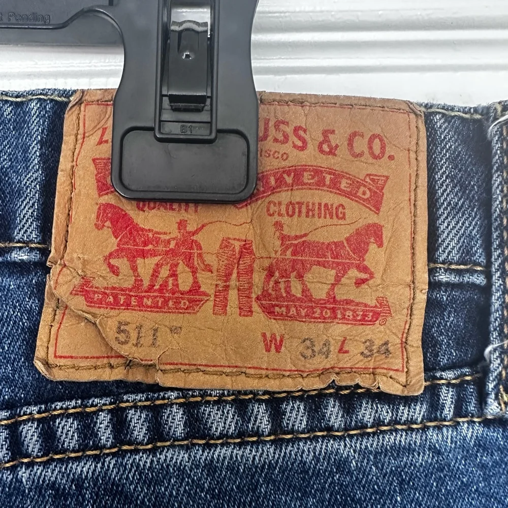 Levi's 511 Jeans Size 34x34 Blue Denim